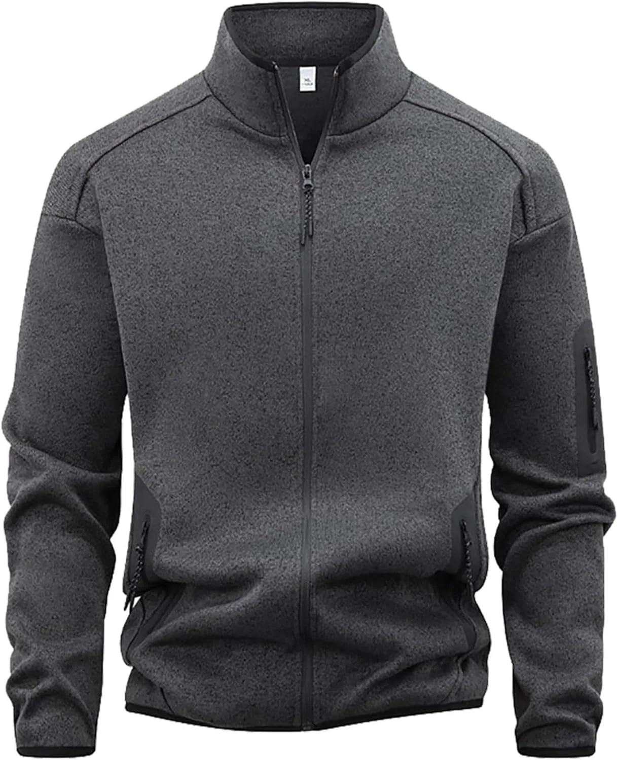 Мужской кардиган с капюшоном Casual Lightweight на молнии — фото 3