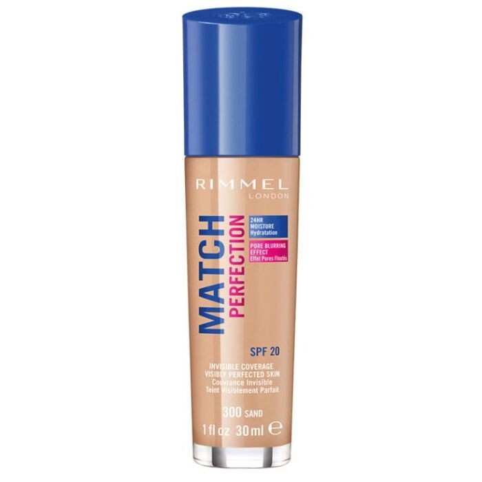 

Тональная основа Match Perfection Base de Maquillaje Rimmel, 300 Sand