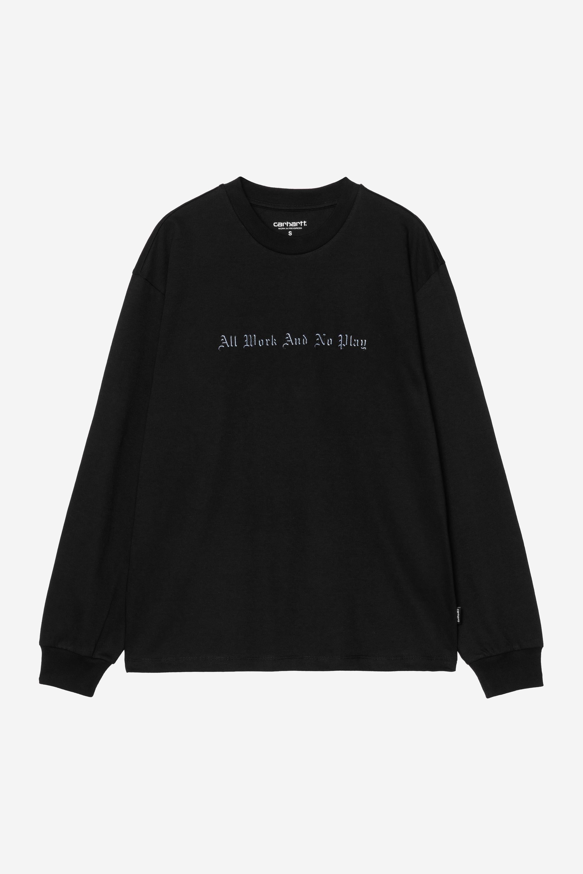 

Женский лонгслив No Play Carhartt, черный