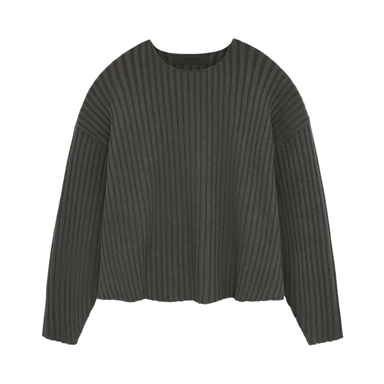 

Свитер Fear Of God Essentials Fear of God Essentials Raw Neck 'Ink', черный