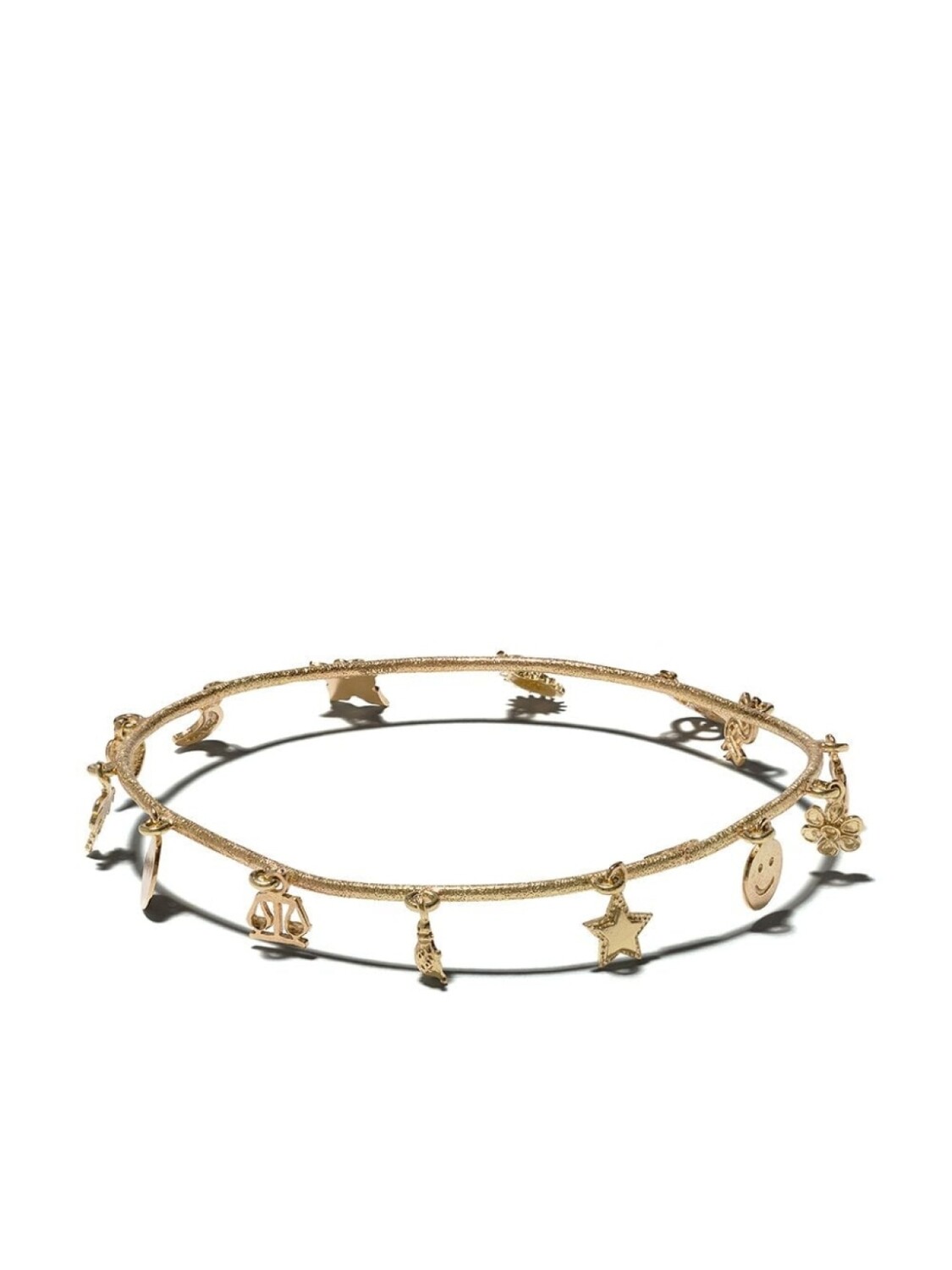 

Браслет Lucky Charm Florentine из желтого золота Carolina Bucci, золотой