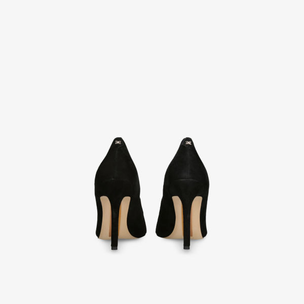 Туфли-лодочки замшевые Sam Edelman Hazel, черный — фото 4