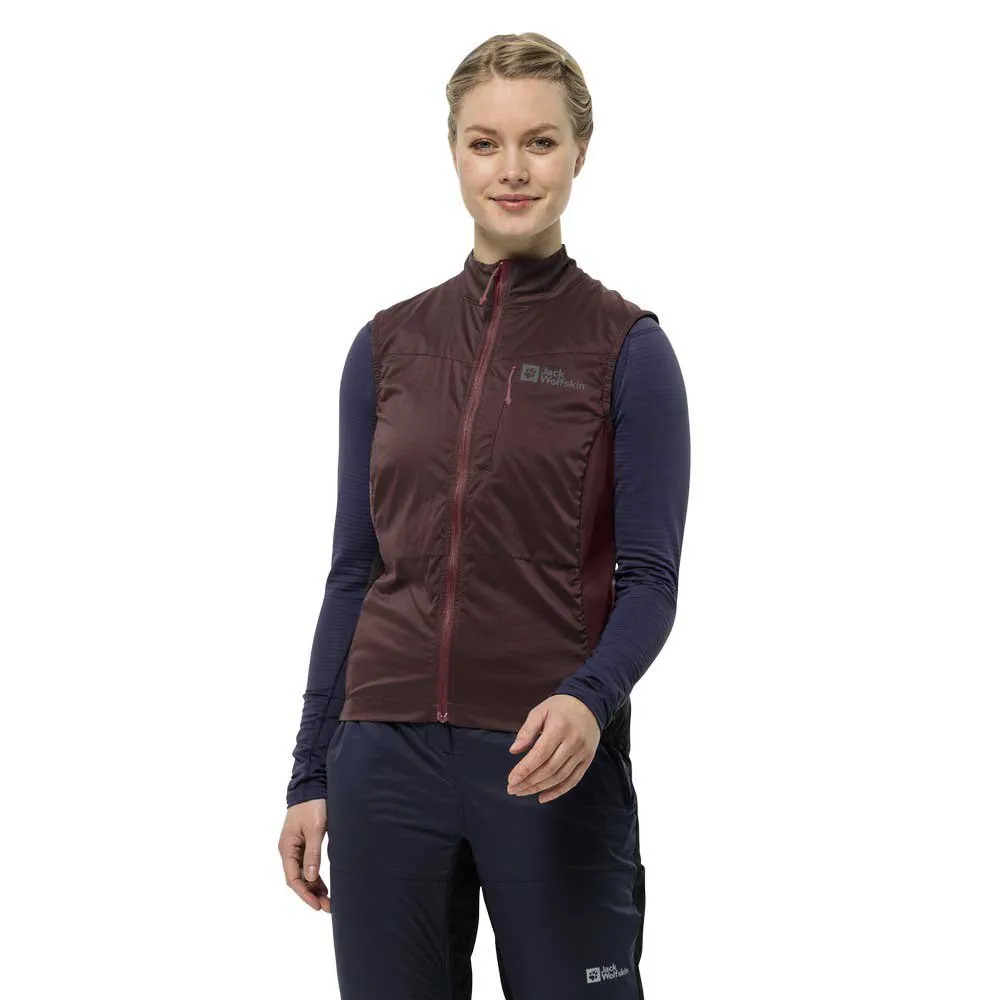 

Жилет Jack Wolfskin Morobbia Alpha, коричневый