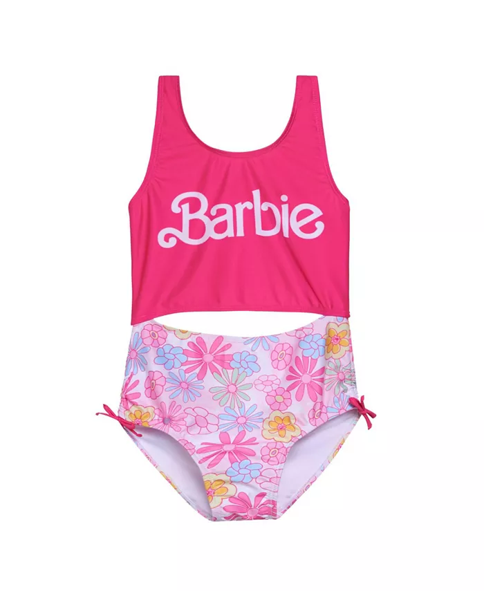 

Купальник цельнокроеный для девочек Barbie, розовый