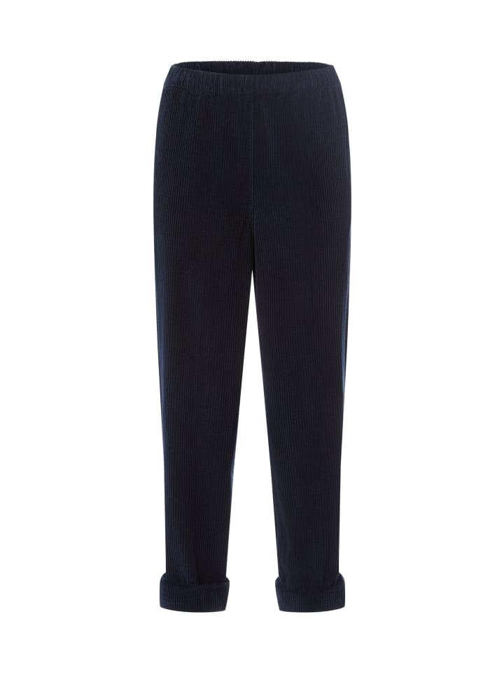 

American Vintage Вельветовые брюки Pado темно-синего цвета