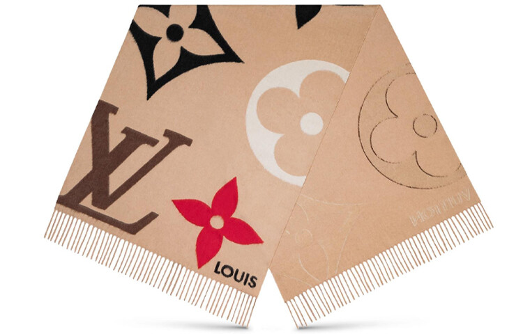 

LOUIS VUITTON Женский вязаный шарф, В комплекте оригинальная сумка