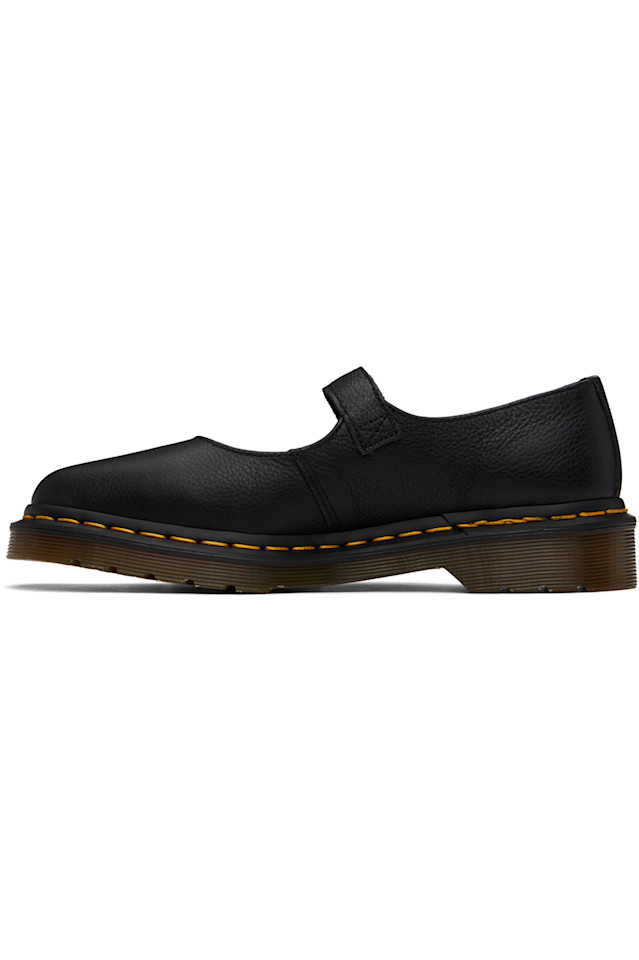 Эльфи Вирджиния Мэри Джейн лоферы Dr. Martens, черный — фото 3