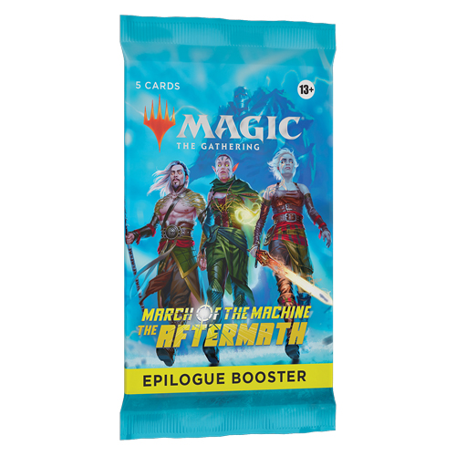 

Карточная игра Magic: The Gathering – March Of The Machine The Aftermath Epilogue Booster Pack Wizards Of The Coast