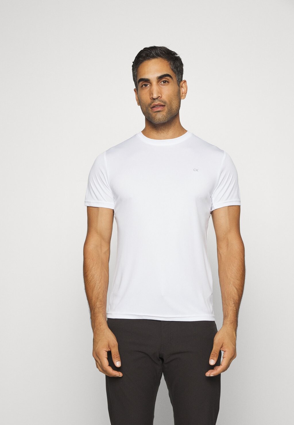 Базовая футболка Tech 2 Pack Calvin Klein, цвет white/air blue — фото 4