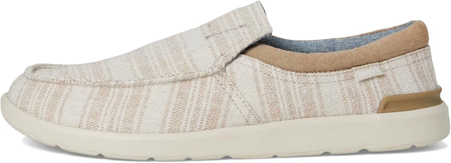 Мужские лоферы Sanuk Hangout Lite Stripe, Oat Stripes — фото 4