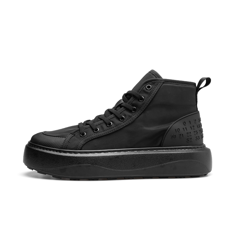 

Кроссовки High Top Skateboard Shoes Men's PARDASAUL, Black Fleece-Lined Insulated Shoes