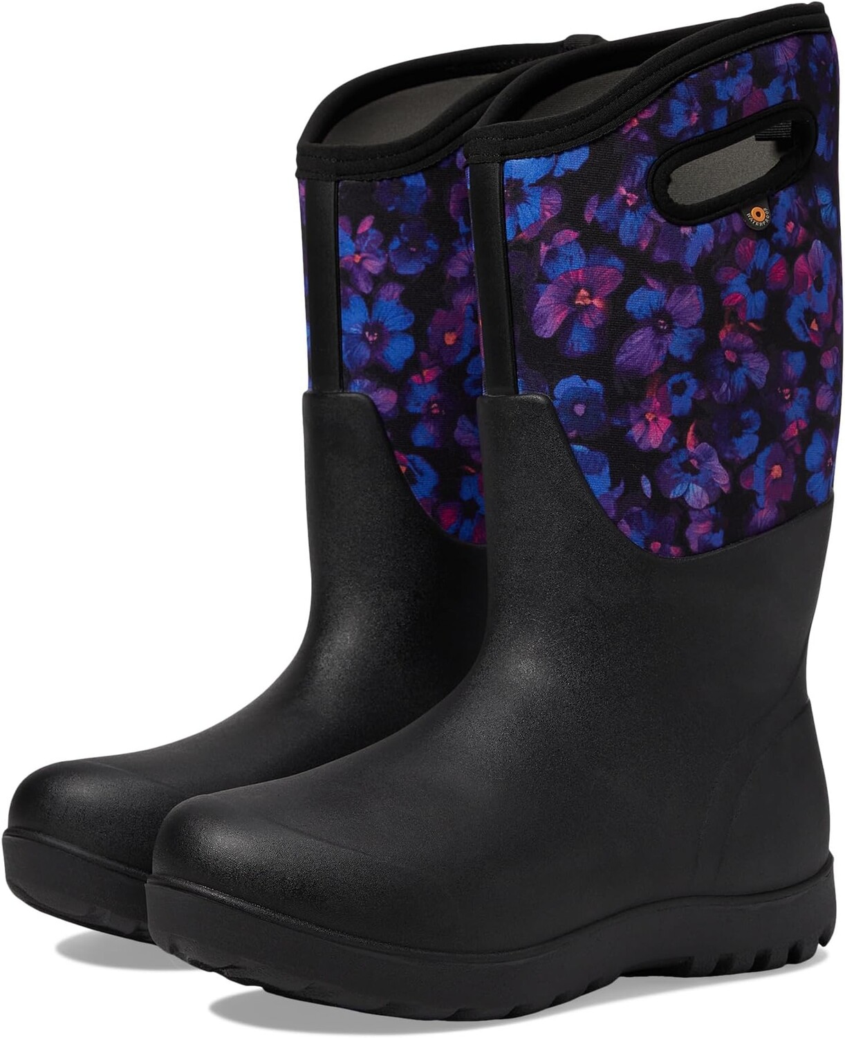 

Резиновые сапоги Neo Classic Petals Bogs, цвет Black Multi