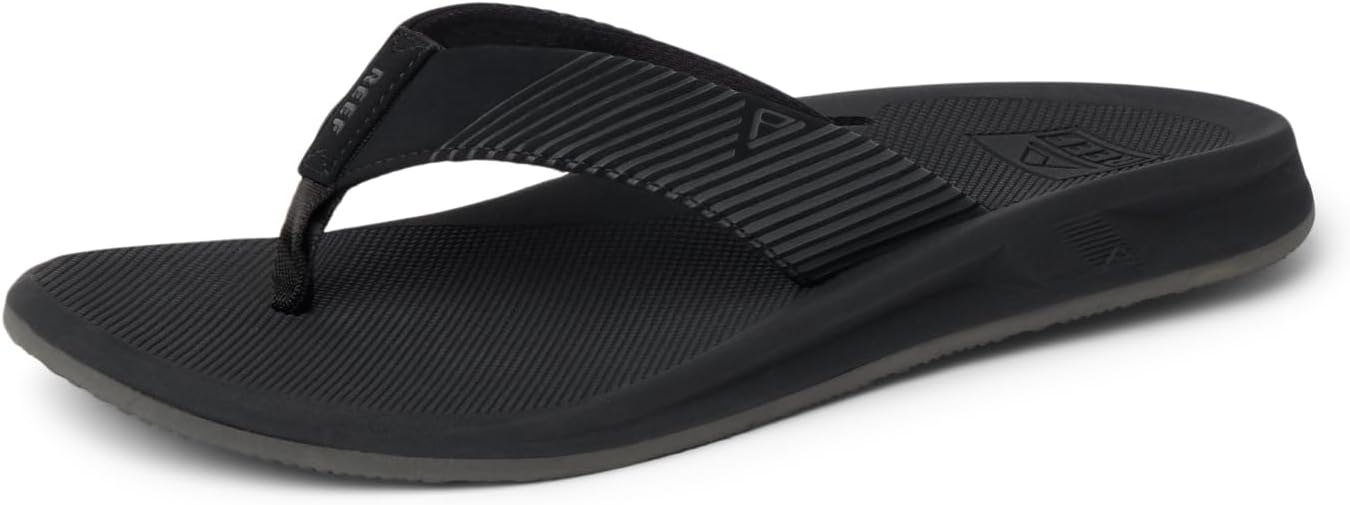 

Мужские сандалии REEF, Phantom II, спортивные вьетнамки с анатомической стелькой, водонепроницаемые, черный