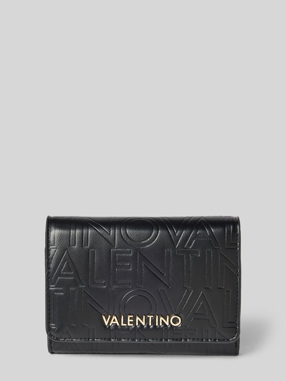 

Кошелек с узором структуры этикетки, модель «LIO RE» VALENTINO BAGS, черный