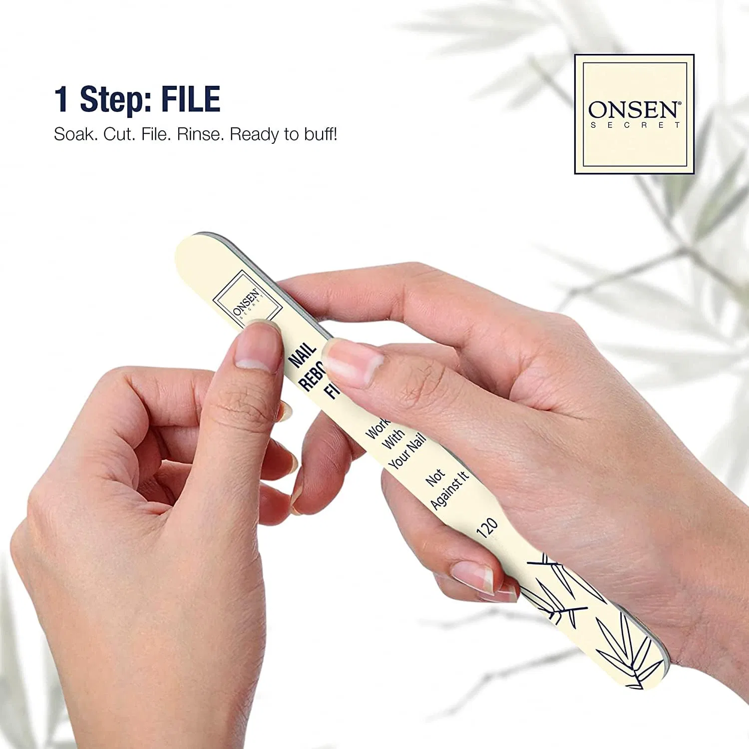 Полный набор для восстановления ногтей Onsen Secret с маслом и сывороткой Onsen Secret, Complete Nail Reboot Kit — фото 3