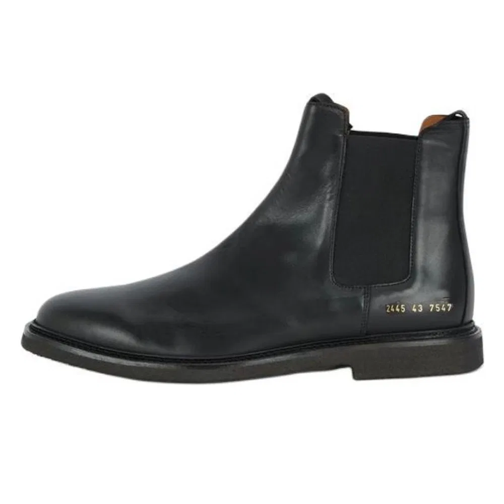 Челси ботинки полиэстеровые COMMON PROJECTS с коробкой черные