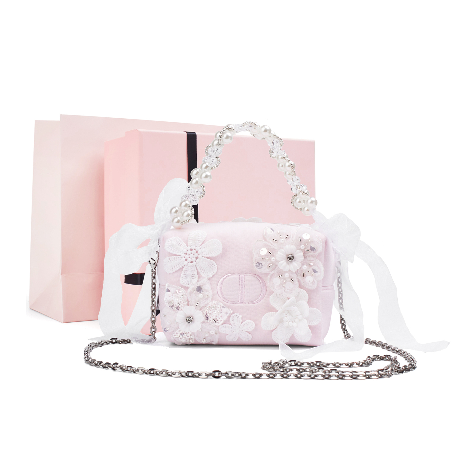 

Косметички и туалетные сумки для женщин DIOR, floral box