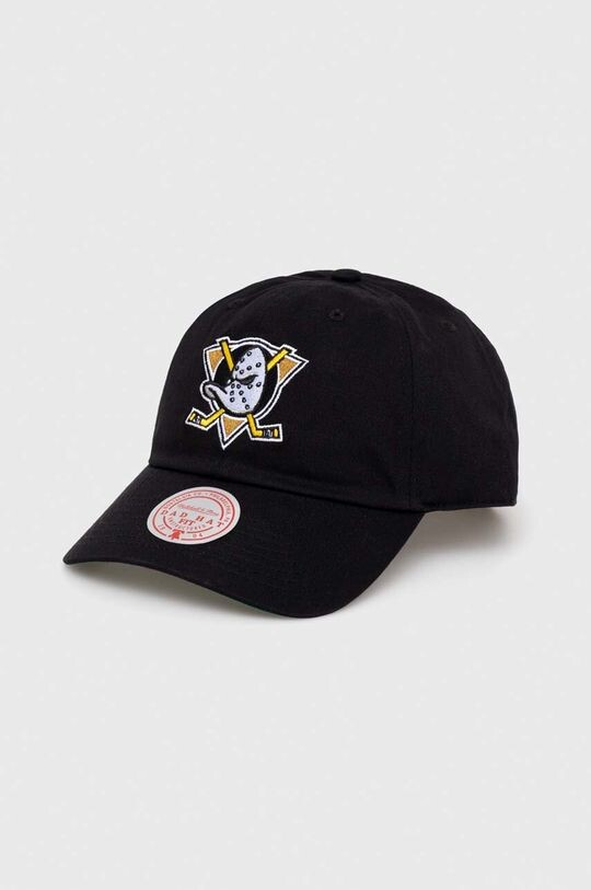 

Хлопковая бейсболка Mitchell & Ness Anaheim Ducks Mitchell&Ness, черный