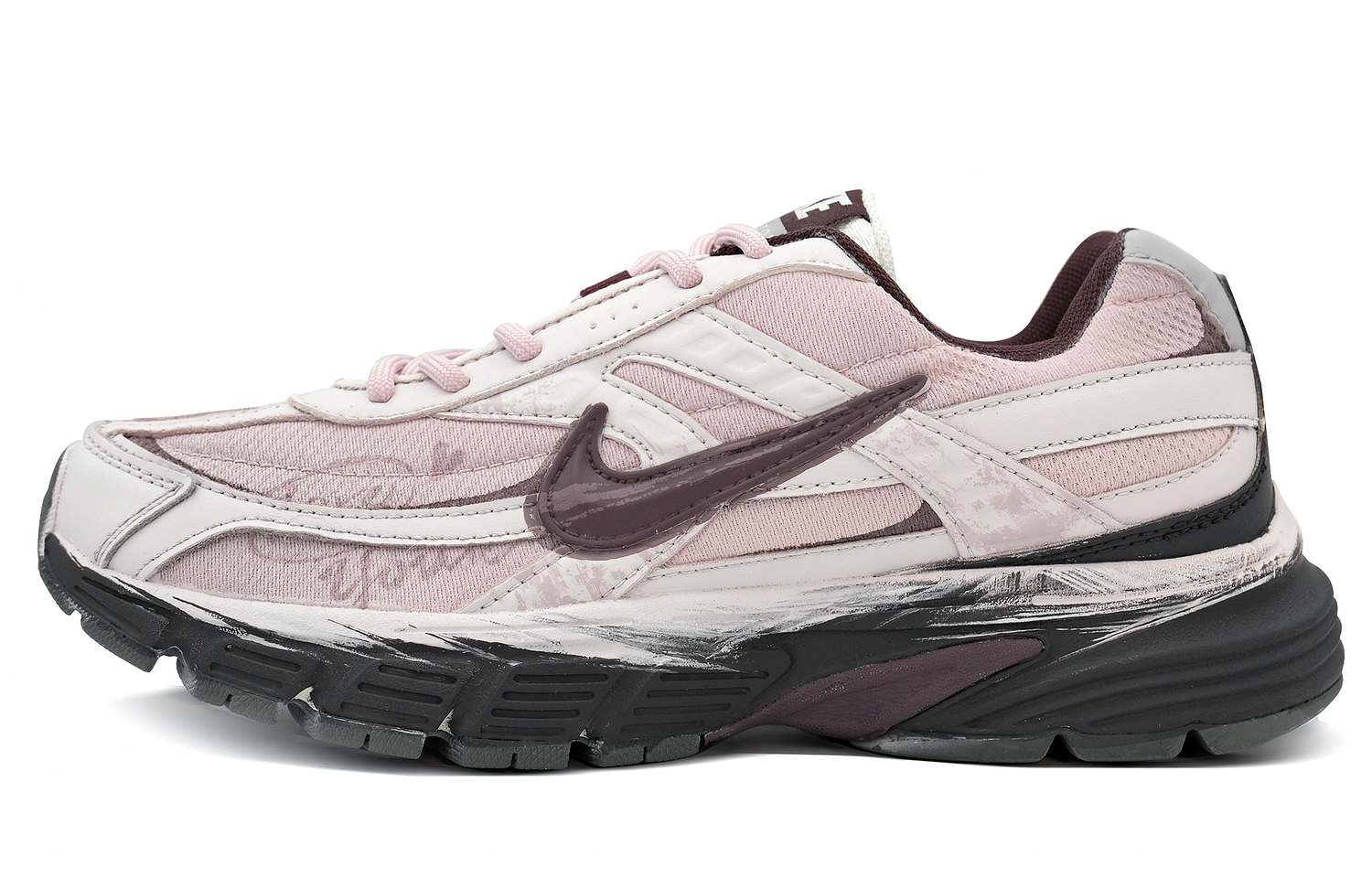 

Nike Женские кроссовки для бега Initiator низкие дышащие устойчивые к истиранию розовые белые