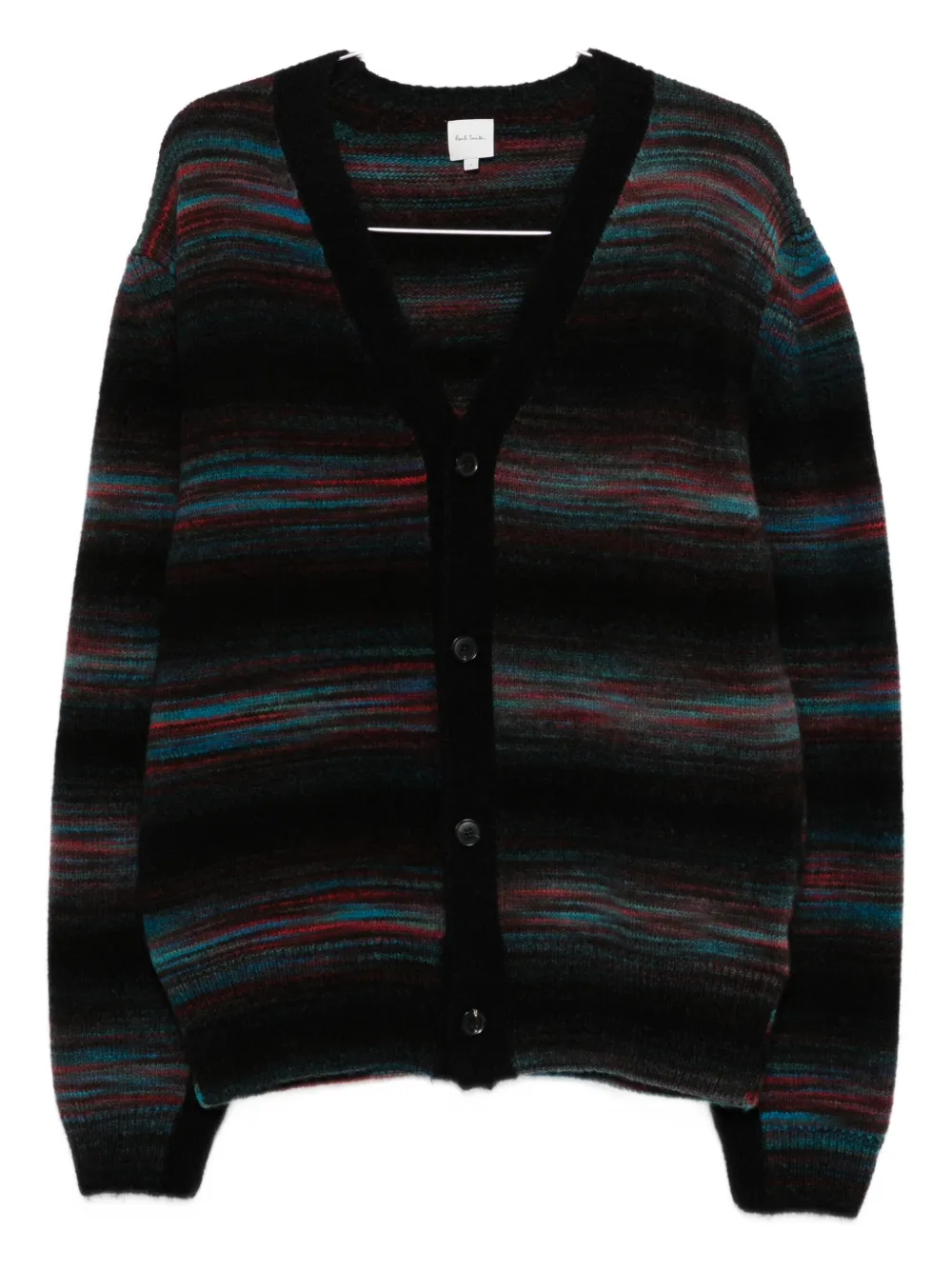 

Полосатый кардиган на пуговицах Paul Smith, черный