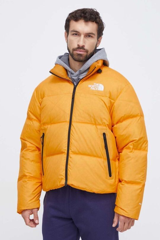

Пуховик The North Face, желтый
