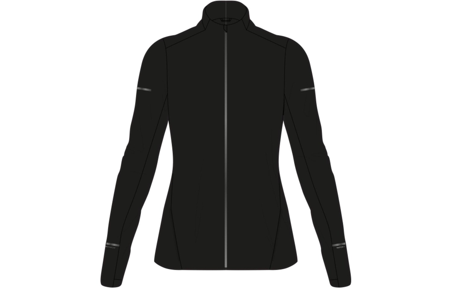 

Куртка женская черный Decathlon