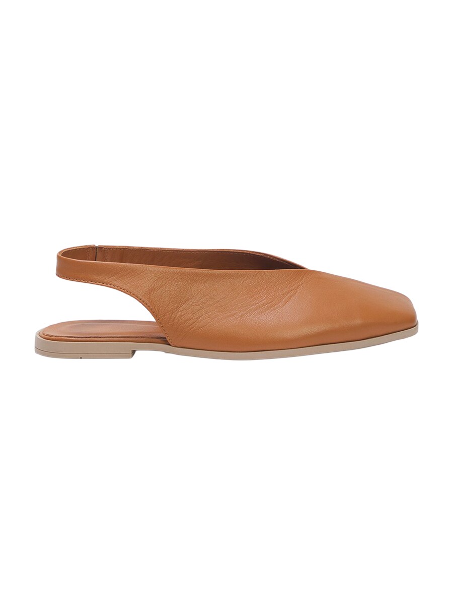 Балетки с ремешком Trendyol, Caramel