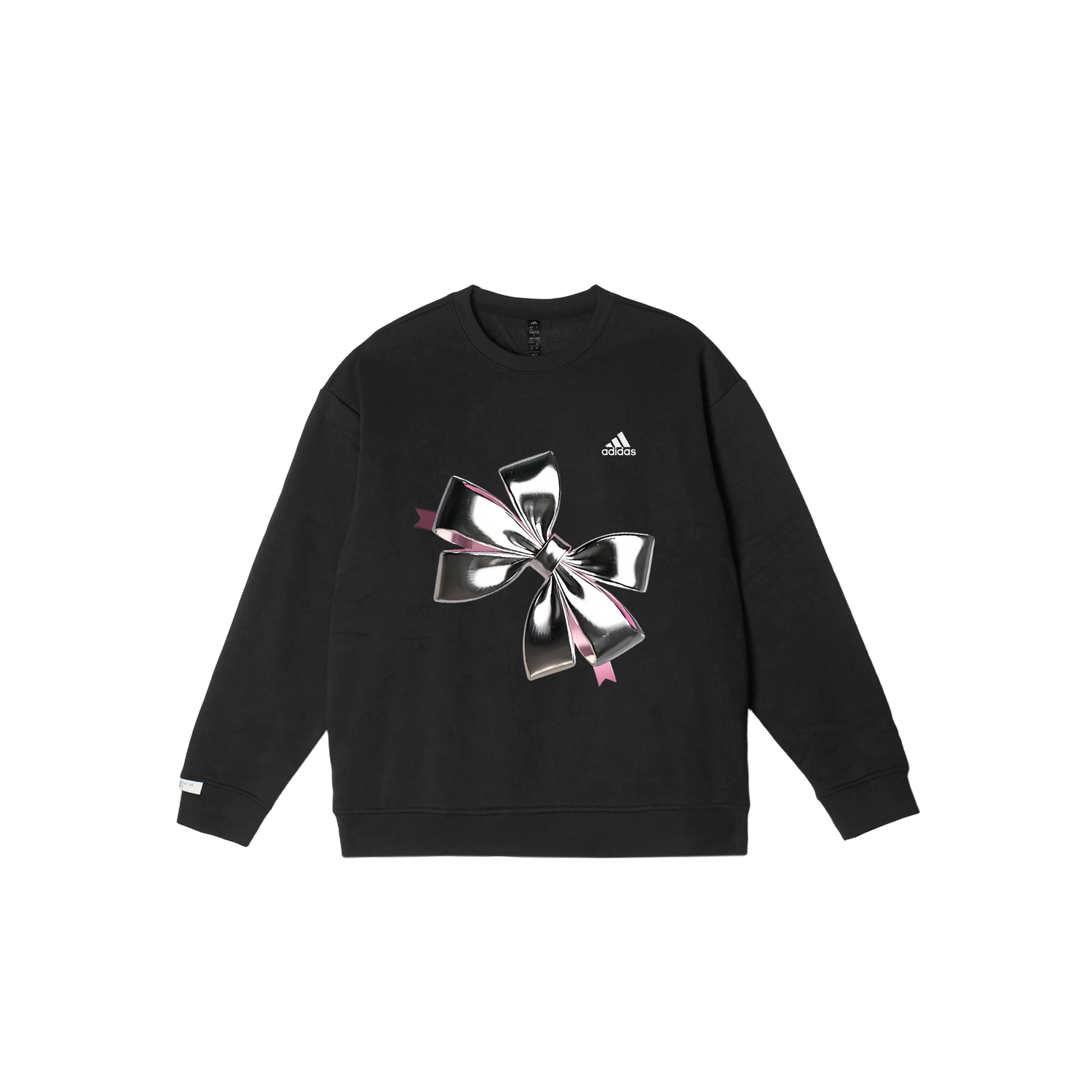 

Adidas LABEL Свитшот Unisex Black Crew Neck Moderate, Черный, Adidas LABEL Свитшот Unisex Black Crew Neck Moderate