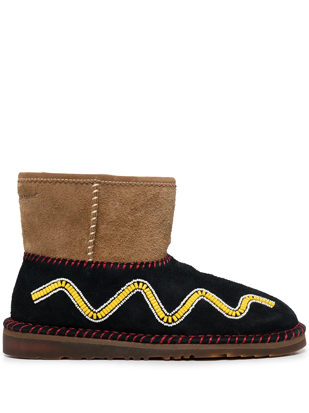 

Ботинки с бисером UGG, черный