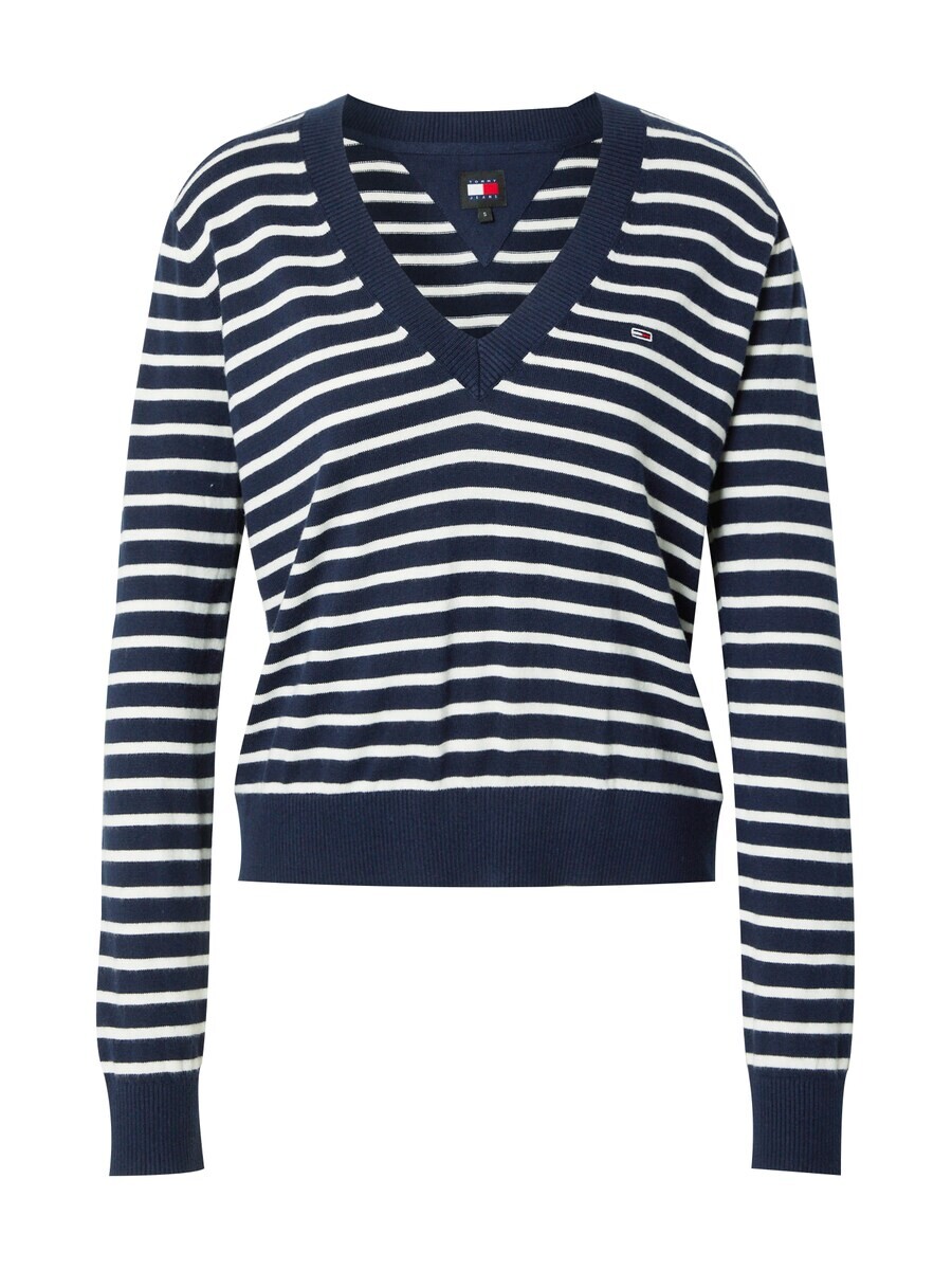 

Тонкий вязаный свитер Tommy Jeans Sweater Essential, темно-синий