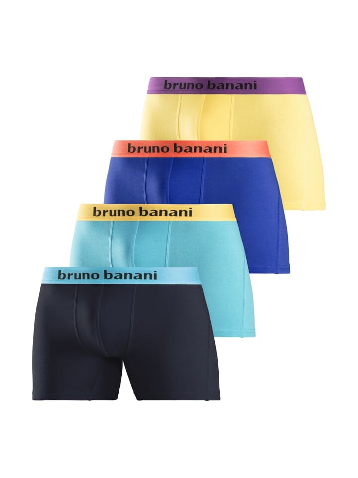 

Боксерские трусы Bruno Banani, цвет gelb, royalblau, türkis, navy
