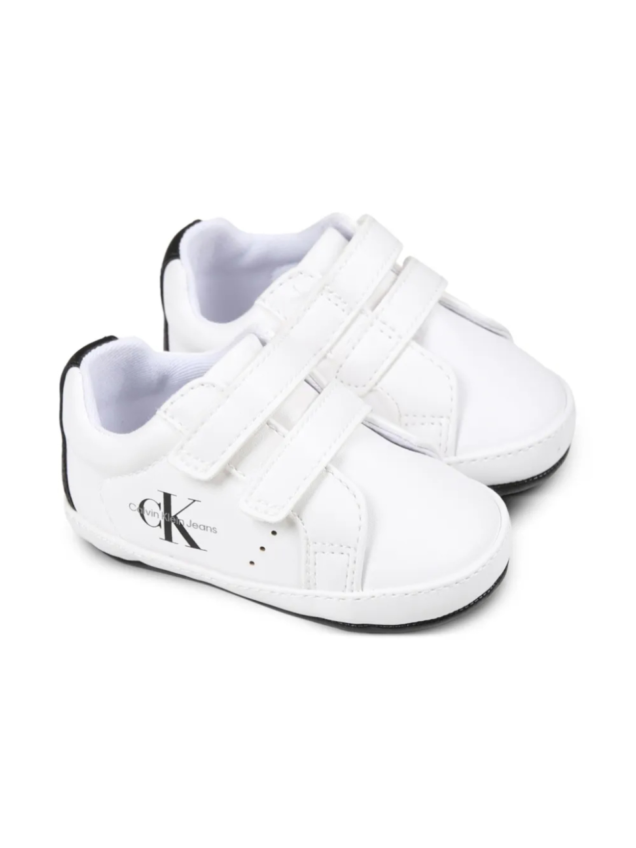 

Кроссовки с логотипом Calvin Klein Kids, белый