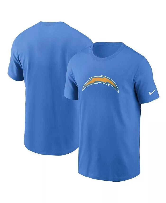 

Мужская пудрово-синяя футболка с логотипом Los Angeles Chargers Primary Nike