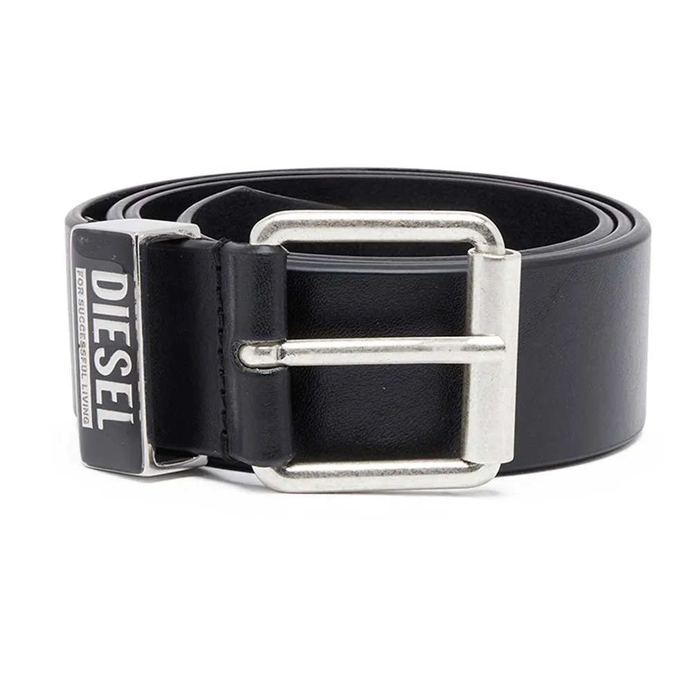 

Ремень Diesel Logo B Glossy Loop 40 B, черный