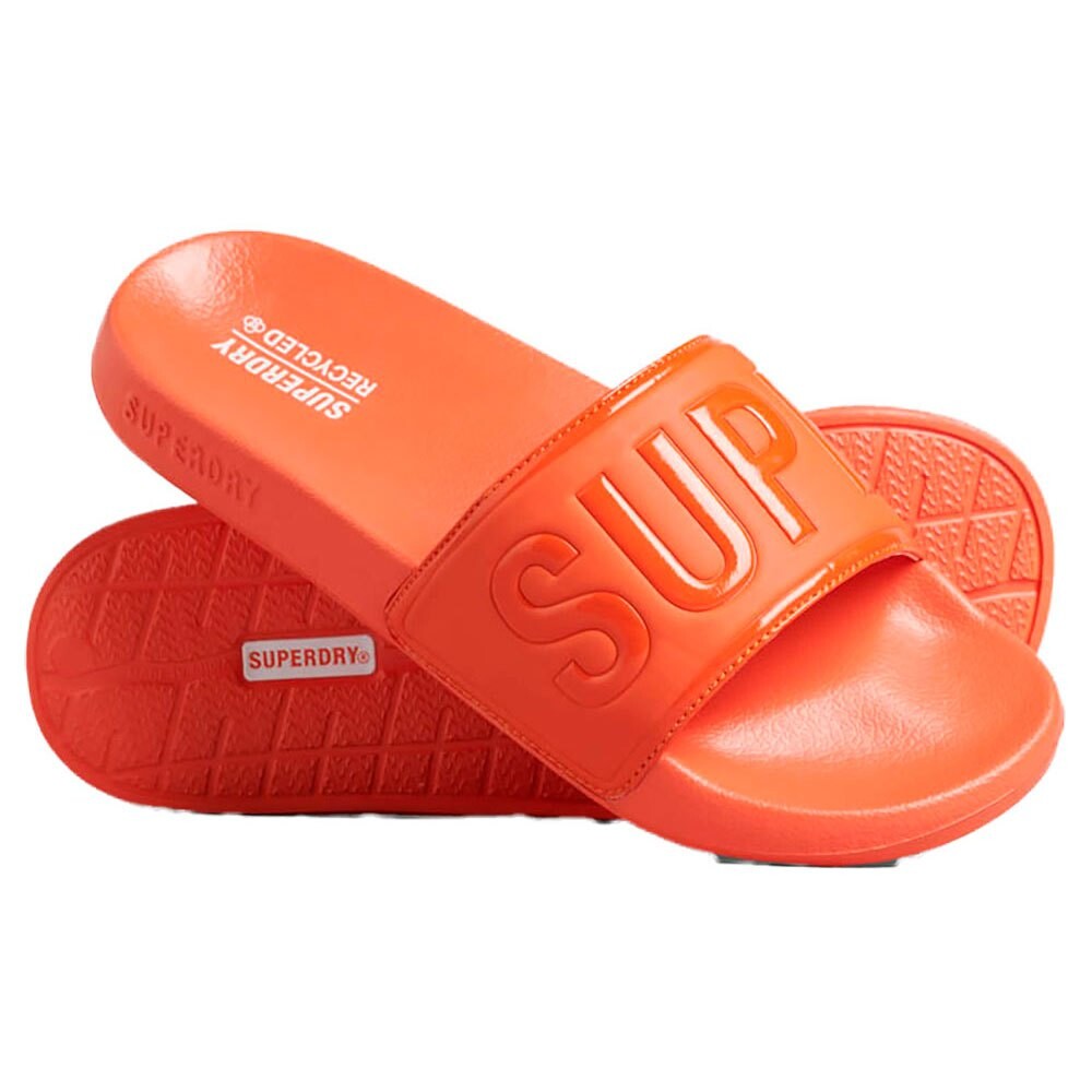 

Шлепанцы Superdry Code Core Vegan Pool, оранжевый