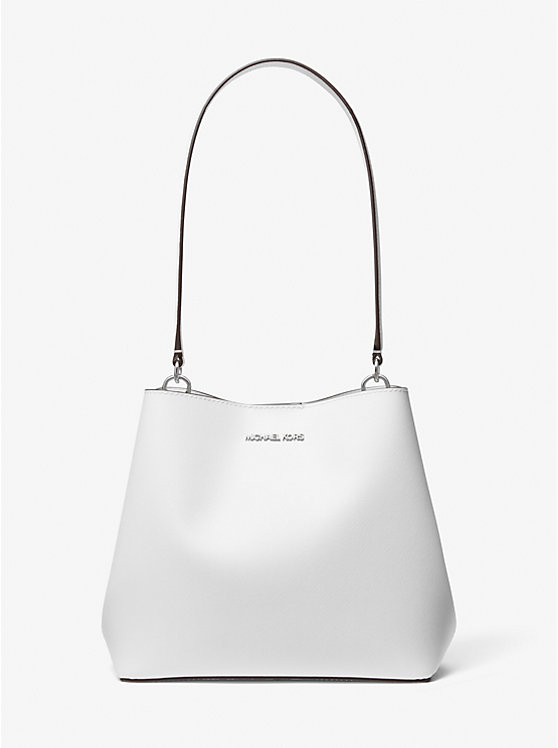 

Средняя сумка через плечо Pratt Michael Kors, белый