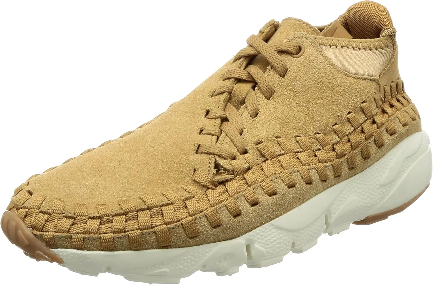 Гимнастические кроссовки Nike Air Woven Chukka для мужчин, Beige Flaxflaxsailgum Med Brown