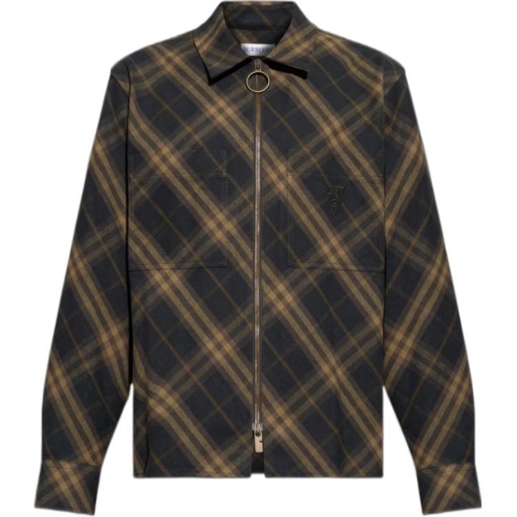 

Проверенная рубашка-оверсайз Burberry, коричневый