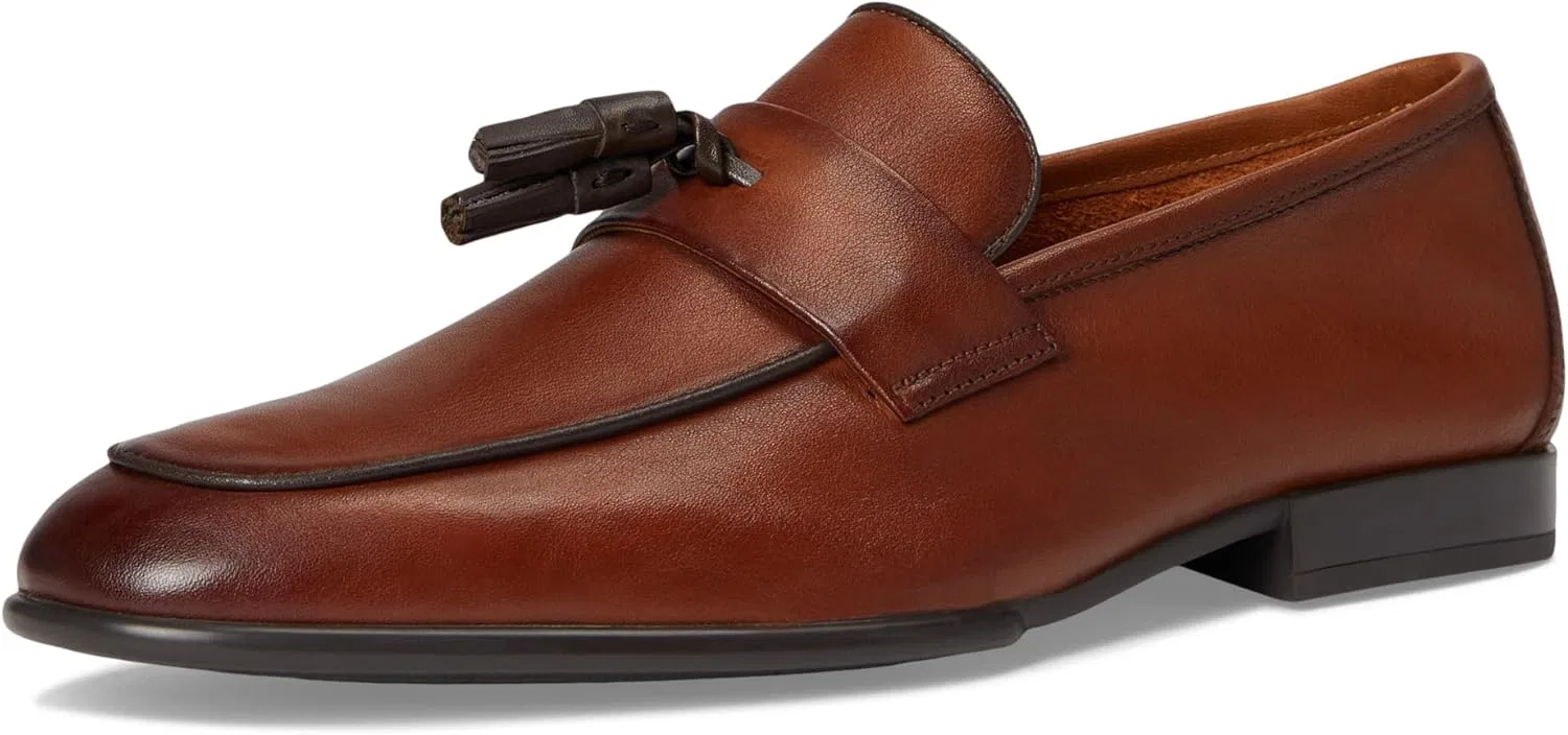 Мужские лоферы Steve Madden Biscayne College, Light Brown — фото 2