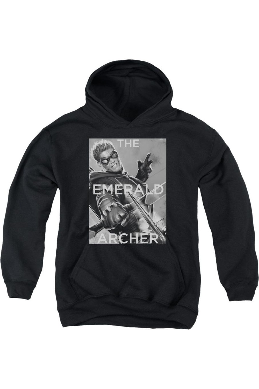 

Толстовка с капюшоном Justice League of America Trigger Youth Gildan, черный