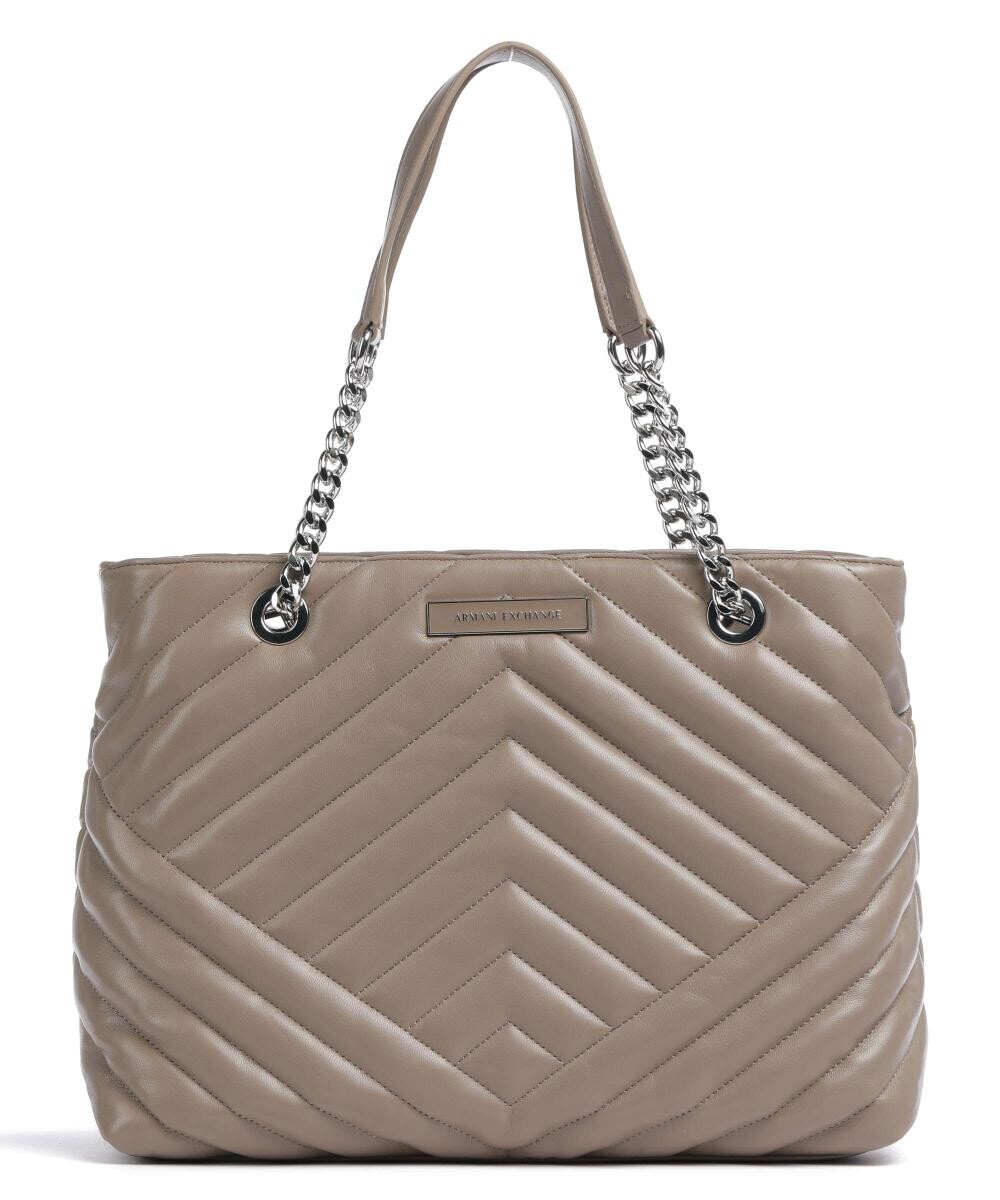 

Шоппер Victoria из искусственной кожи Armani Exchange, коричневый