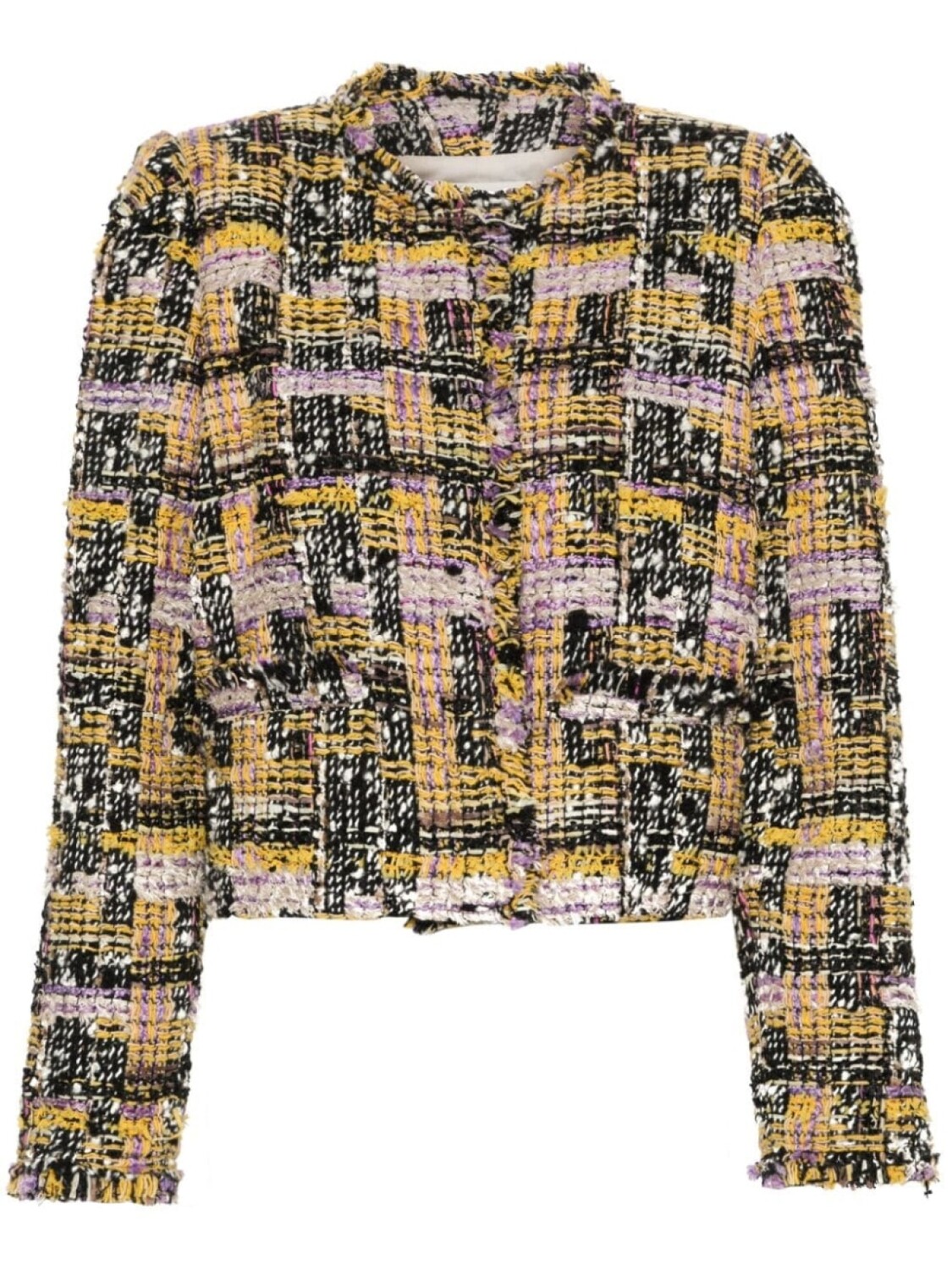 

Твидовый жакет Zingya ISABEL MARANT, фиолетовый