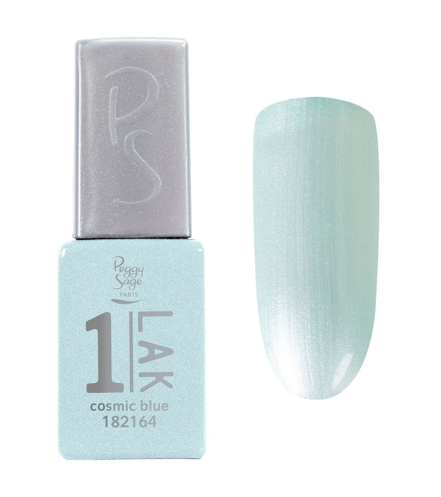 

1LAK Cosmic Blue гибридный лак 3в1 5мл Peggy Sage