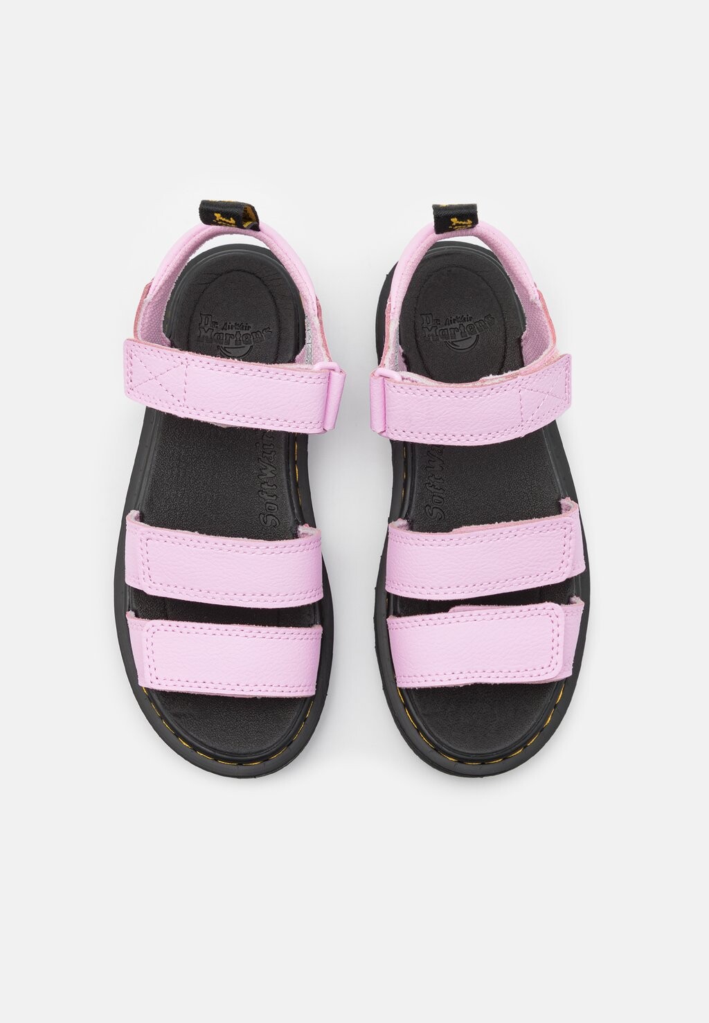 Сандалии Klaire Unisex Dr. Martens, цвет pale pink — фото 4