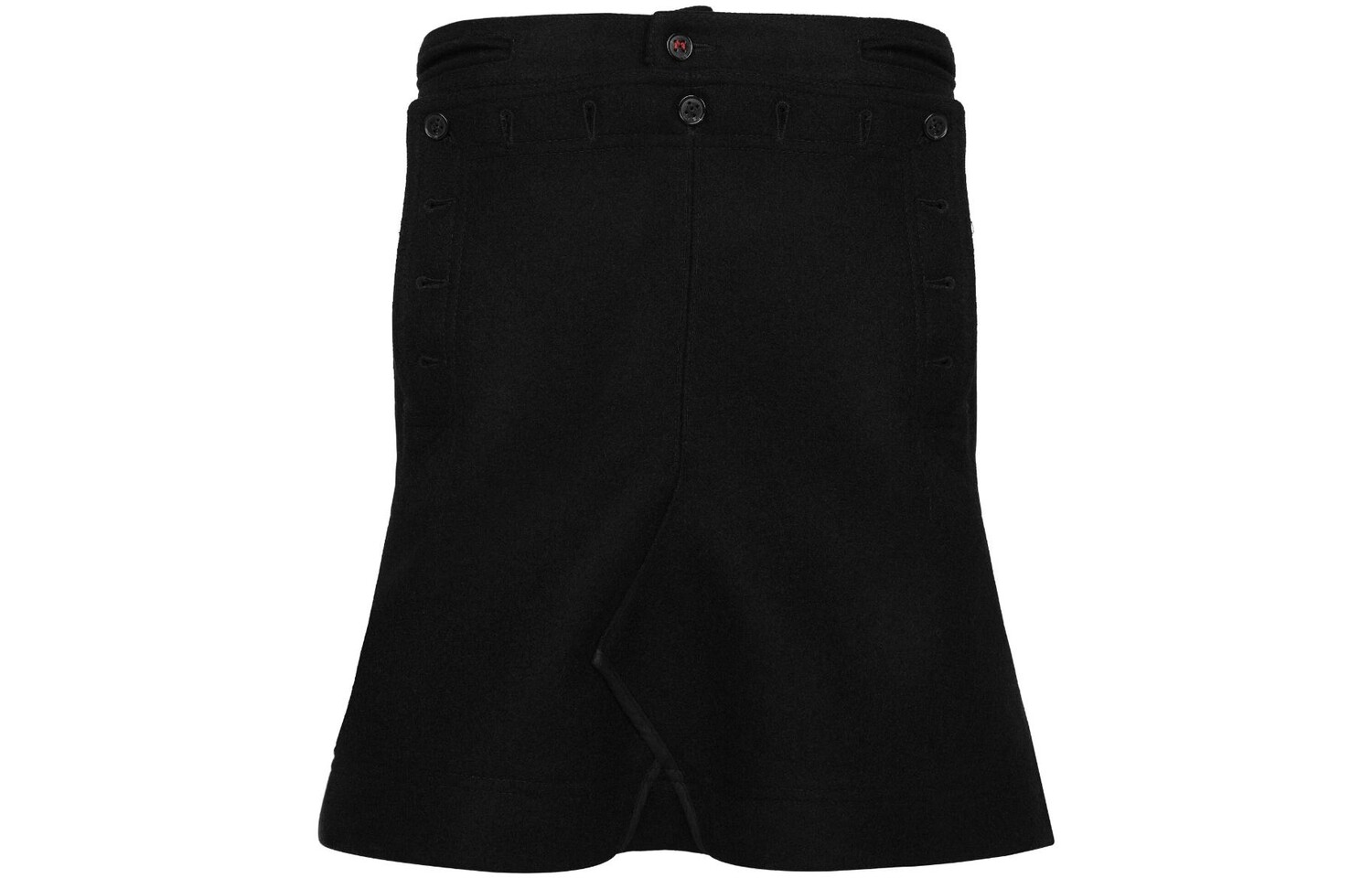 

Топ без бретелек женский черный Maison Margiela