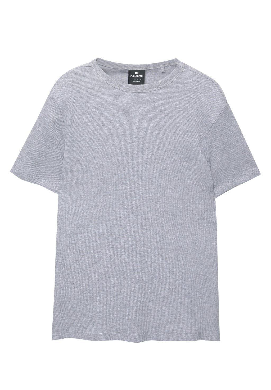 

Базовая футболка PULL&BEAR, светло-серый