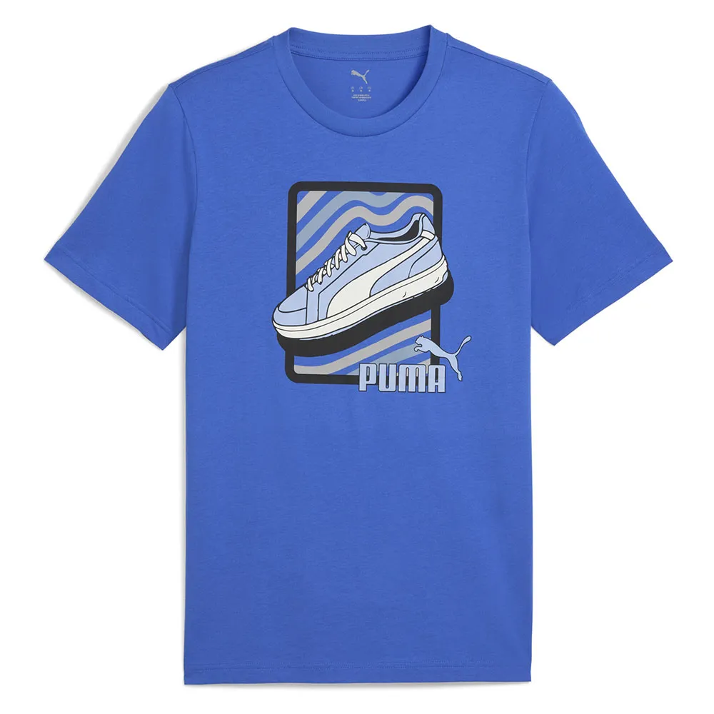 

Футболка с коротким рукавом Puma Graphic Sneaker, синий