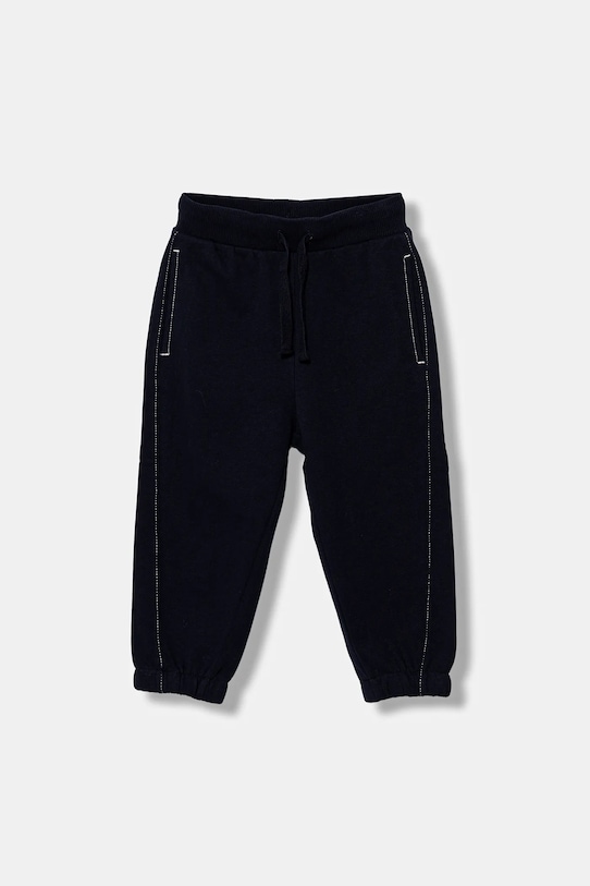 

Детские хлопковые спортивные штаны United Colors Of Benetton, темно-синий