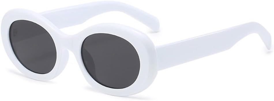 

Защитные солнцезащитные очки для мужчин и женщин | Овальные, розовые, с леопардовым принтом | Круглые | Для вождения и занятий спортом на открытом воздухе generic, White Gray