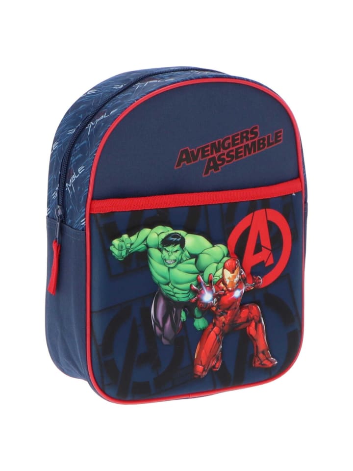 

Avengers Рюкзак идеально подходит для приключений с Железным Человеком, Капитаном Америкой и в синем цвете